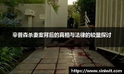辛普森杀妻案背后的真相与法律的较量探讨